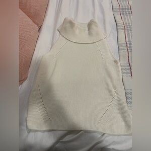 Talbots Cream Turtleneck Sweater